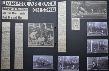 Press report from Adrian Killen's scrapbook